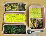 Hình bước làm 3 của món Day 16 : Thịt heo rang lá mắc mật, thịt bò đảo lá lốt_eat1000