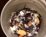 A picture of step 3 of California Farm Red Cabbage Sauerkraut.