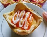Gambar langkah 8 resipi Savory Cheese Egg Tart.