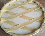 A picture of step 3 of Grandma Aida’s Neapolitan Pastiera.