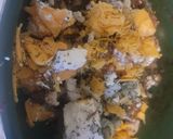 A picture of step 3 of 3Cheese 3Herb Hot Sausage-Stuffed Mushrooms.
