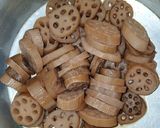 A picture of step 2 of Potato Sauce Lotus Root Chaat.
