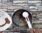 A picture of step 1 of Cocoa Lassi.