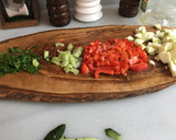 Foto del paso 1 de la receta: Espaguetis integrales con verduras
