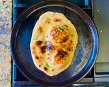 A picture of step 11 of Whole wheat Naan on Tawa.
