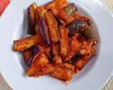 Foto langkah ke 6 dari resep Balado terong ungu🍆.