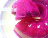 Foto langkah ke 7 dari resep Puding buah naga merah simpel.