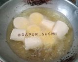 Foto langkah ke 2 dari resep Singkong Keju merekah.