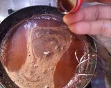 A picture of step 4 of Chocolate biscuit cold cake.