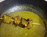 கிரீன் சிக்கன் டிக்கா கிரேவி (Green chicken tikka gravy recipe in tamil) ரெசிபி ஸ்டேப் 8 புகைப்படம்