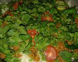 A picture of step 4 of Fish biryani.