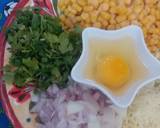Corn fritters recipe step 1 photo