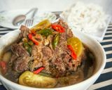 Foto langkah ke 5 dari resep Asem-asem Iga Kambing.