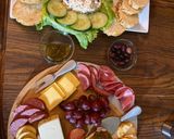 A picture of step 1 of Charcuterie board / cheese board.