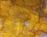 A picture of step 1 of Beef Tikka biryani.