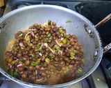 A picture of step 5 of Black chana chat.