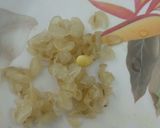 A picture of step 2 of Soya milk thandai.