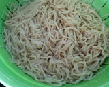 Foto del paso 5 de la receta: Tofu frito con verduras y fideos chinos