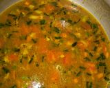 A picture of step 3 of Oats Khichdi.