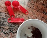 Φωτογραφία βήματος 1 της συνταγής Choco peanut butter mug cake!