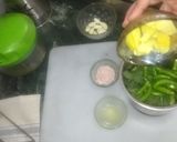 A picture of step 1 of Mint Chutney.