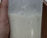 Foto langkah ke 2 dari resep Cheddar & Paprika Soft Sourdough Bread.