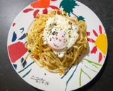 Foto del paso 5 de la receta: Nidos de tallarín y huevo