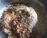 A picture of step 2 of Sattu breakfast.