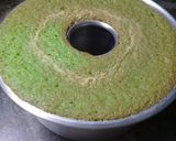 Foto langkah ke 5 dari resep Bolu pandan lembuuut, bahan simpel dan gak ribet.