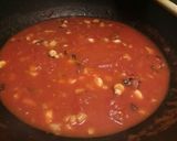 A picture of step 3 of Linguine con ragú di polpo e porcini.