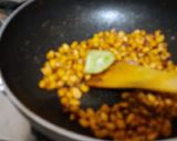 A picture of step 5 of Mall PVR style spicy corn black salt butter masala.