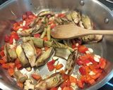 Foto del paso 5 de la receta: Fideuá de langostinos