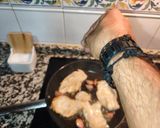 Foto del paso 4 de la receta Revuelto de huevos, patatas con pechugas