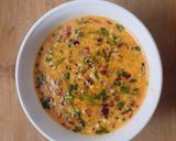 A picture of step 4 of Dahi tadka.