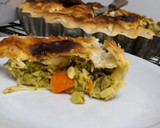 Foto del paso 4 de la receta: Tarta de brócoli y zapallitos al vapor