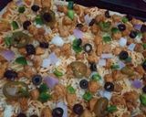 A picture of step 6 of Smokey_tikka pizza.