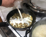 Foto del paso 5 de la receta: Arroz con champiñones y huevo frito