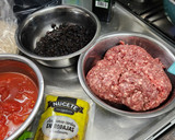 Foto del paso 1 de la receta: Relleno para empanadas de carne con ingrediente sorpresa