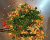 A picture of step 4 of Vegetable Soup.