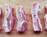 Mustáros-fokhagymás oldalas recept fázis 1 fotója