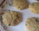 A picture of step 5 of Potato and chicken kabab.