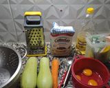 Foto del paso 1 de la receta: Fainá de zucchinni y zanahorias