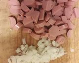 Foto del paso 1 de la receta: Ejotes a la mantequilla con salchichas