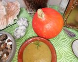 Une image de l'étape 3 de Velouté de champignons aux curcuma et curry.