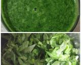 A picture of step 3 of Green veggies wrap😊😊.