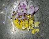 A picture of step 2 of Masoor daal.