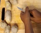 A picture of step 3 of Colocasia curry (Arbi root curry).
