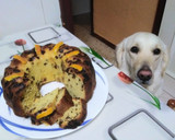 Foto del paso 4 de la receta: Bizcocho con fideos de chocolate y naranja confitada!!