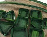 Foto langkah ke 1 dari resep Ketan pisang bungkus takir.
