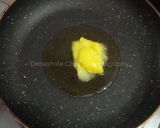 A picture of step 2 of Moong Dal Laddoo without sugar.